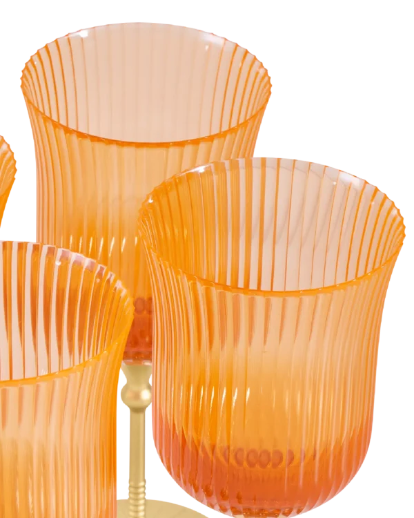 Sun_Glasses_Wine_Set_OO_04_-_Ripple_1600x2000__WEB Sun Glasses Wine Set of 4 / Orchard Orange